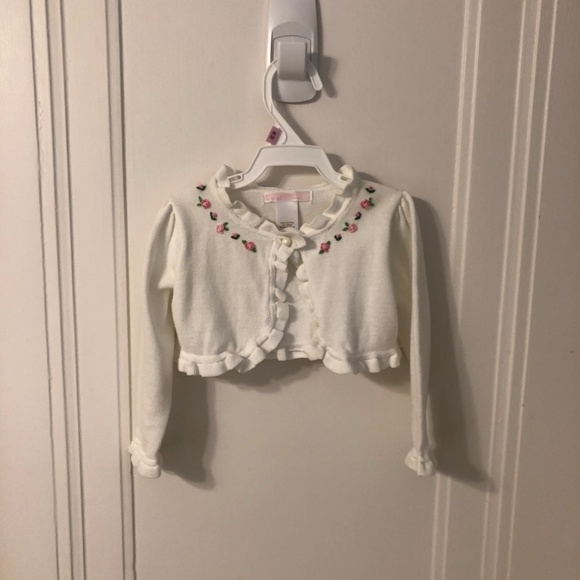 Janie and Jack Dress and Cardigan set 12-18 mos - Picture 3 of 5